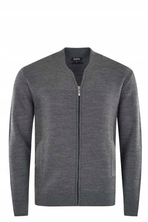 Hajo Velké Velikosti Vlněný Svetr Merino Rozepínací Vzor 6XL obvod 160 cm