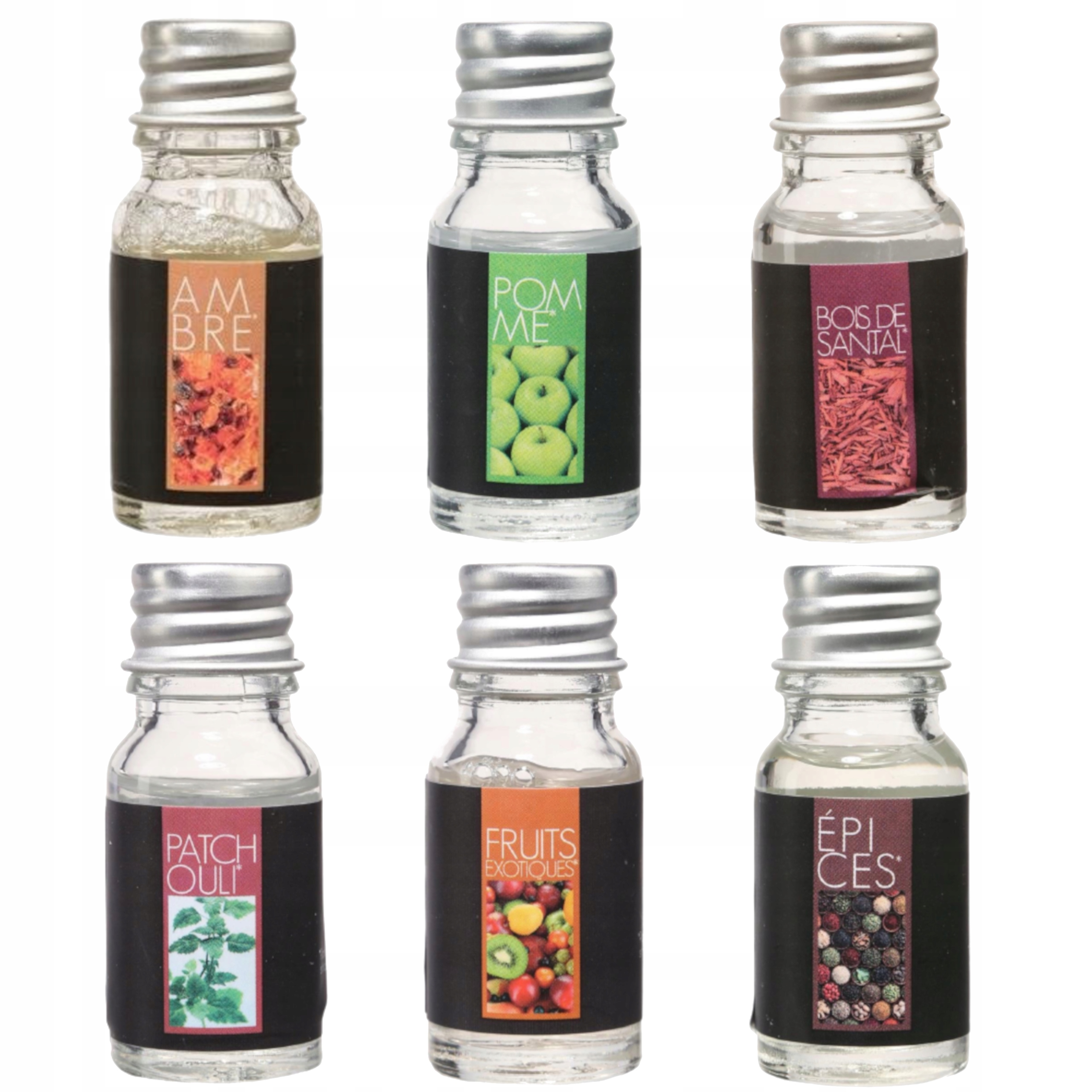 ZESTAW 12 OLEJKÓW ZAPACHOWYCH + KOMINEK ZAPACHOWY Marka Atmosphera