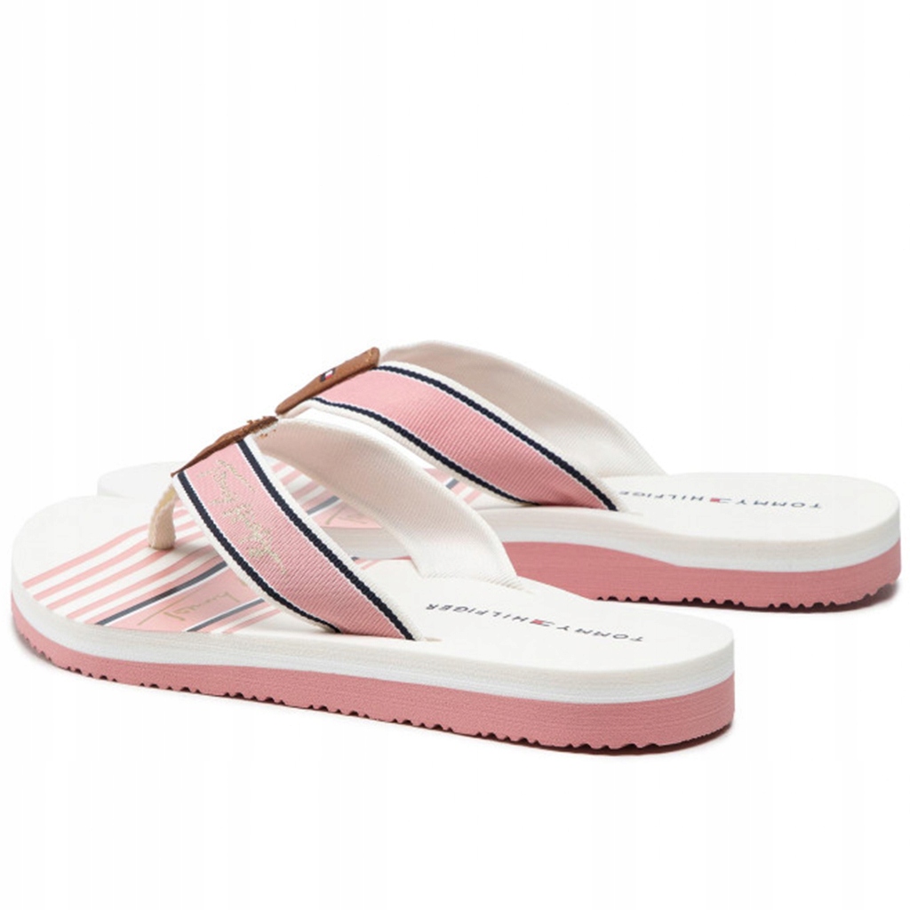 japonki TOMMY HILFIGER MELLIE 65 D BEACH SANDAL 40 Model Flat Beach FW0FW05662