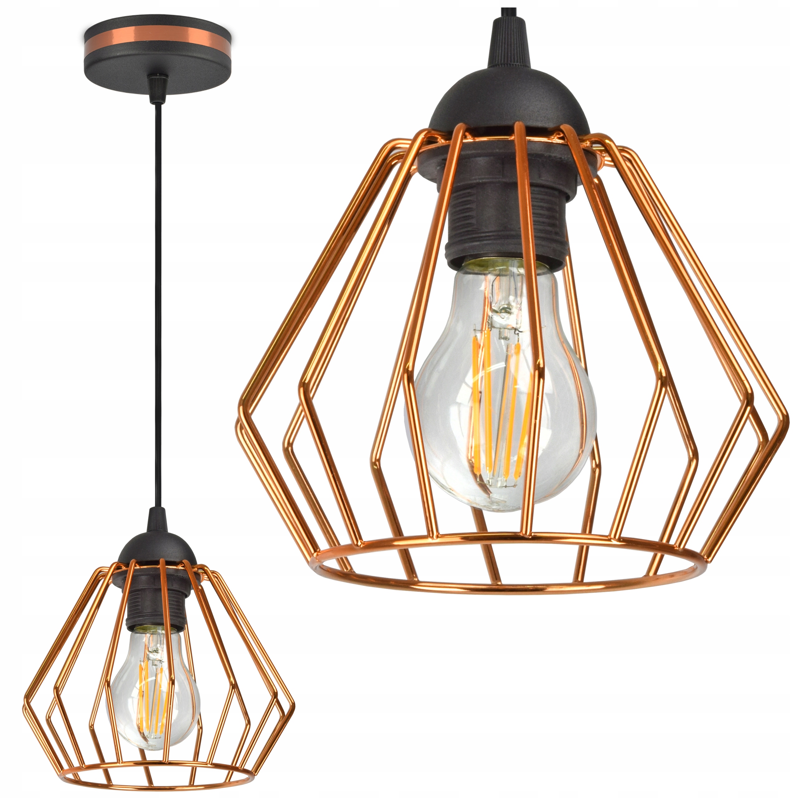 

Lampa Wisząca Sufitowa Żyrandol Brylant Led