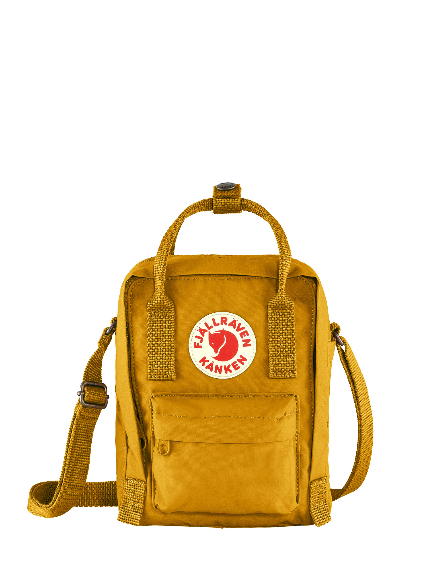 Sáček Fjallraven Kanken Sling okrová barva