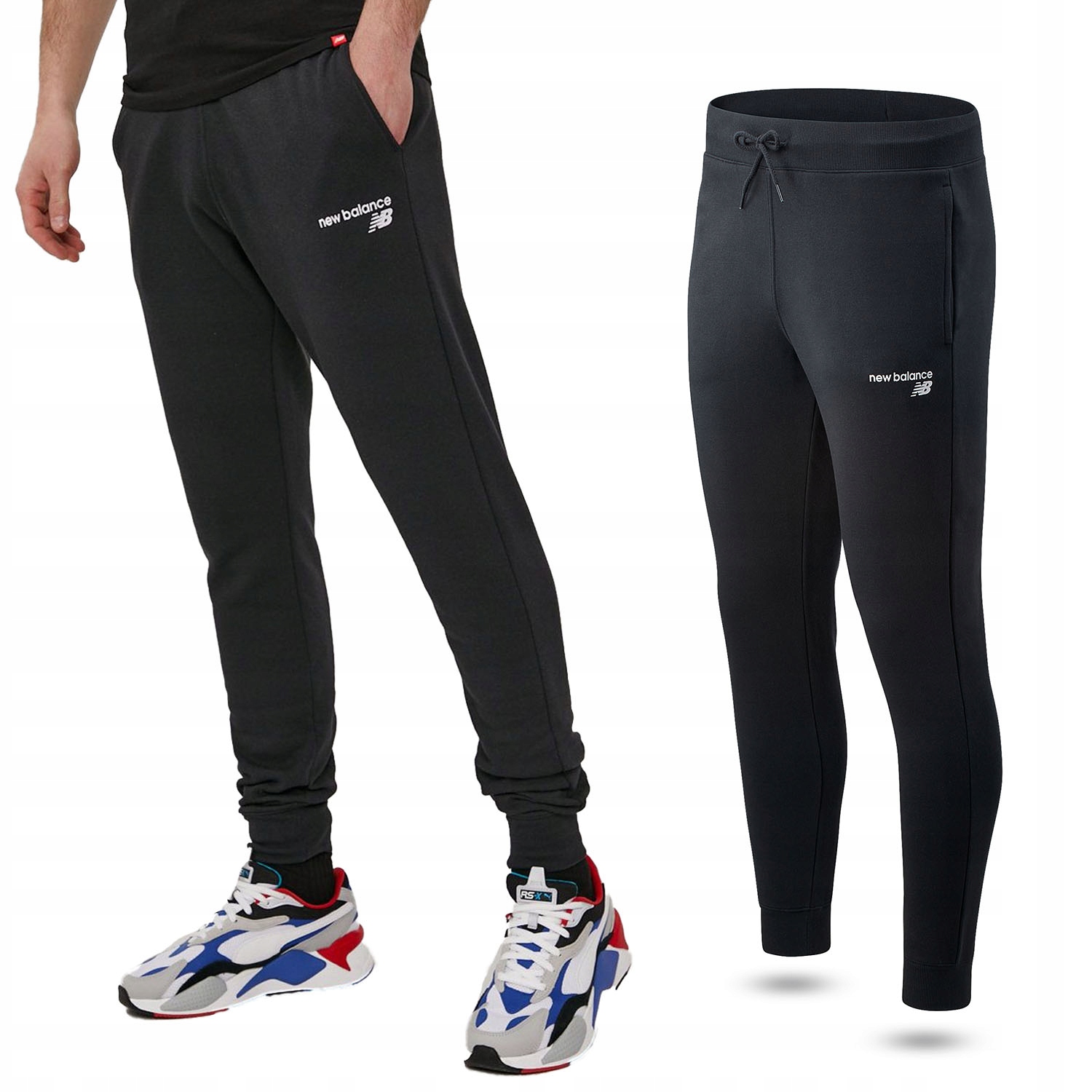 

Spodnie Dresowe Męskie New Balance Bawełna MP03904