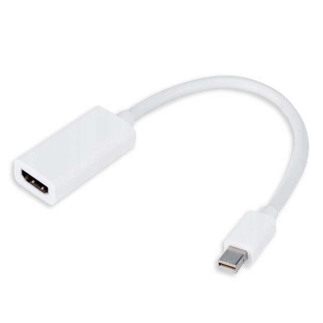 ADAPTER MINI DISPLAYPORT DO HDMI KABEL THUNDERBOLT PLUG& PLAY FULL HD 1080p