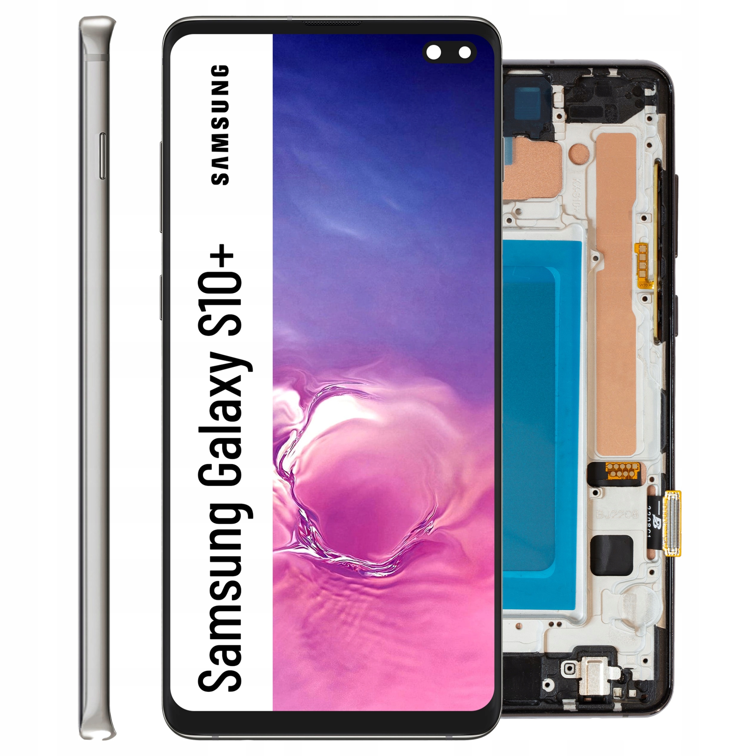 SM-G975U SM-G975W LCD pre Samsung S10 Plus Displej Rámček Matrica Incell