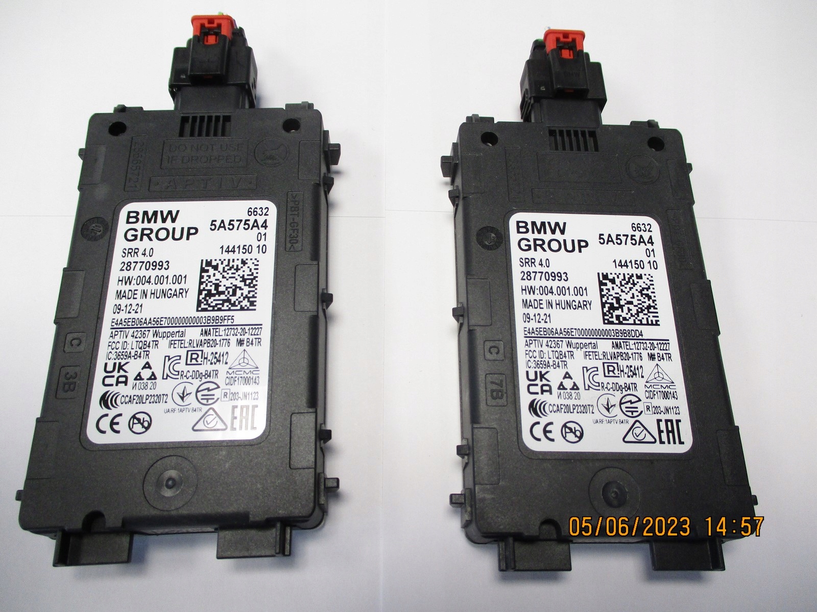 modul radar sensor asystent BMW 5A575A4