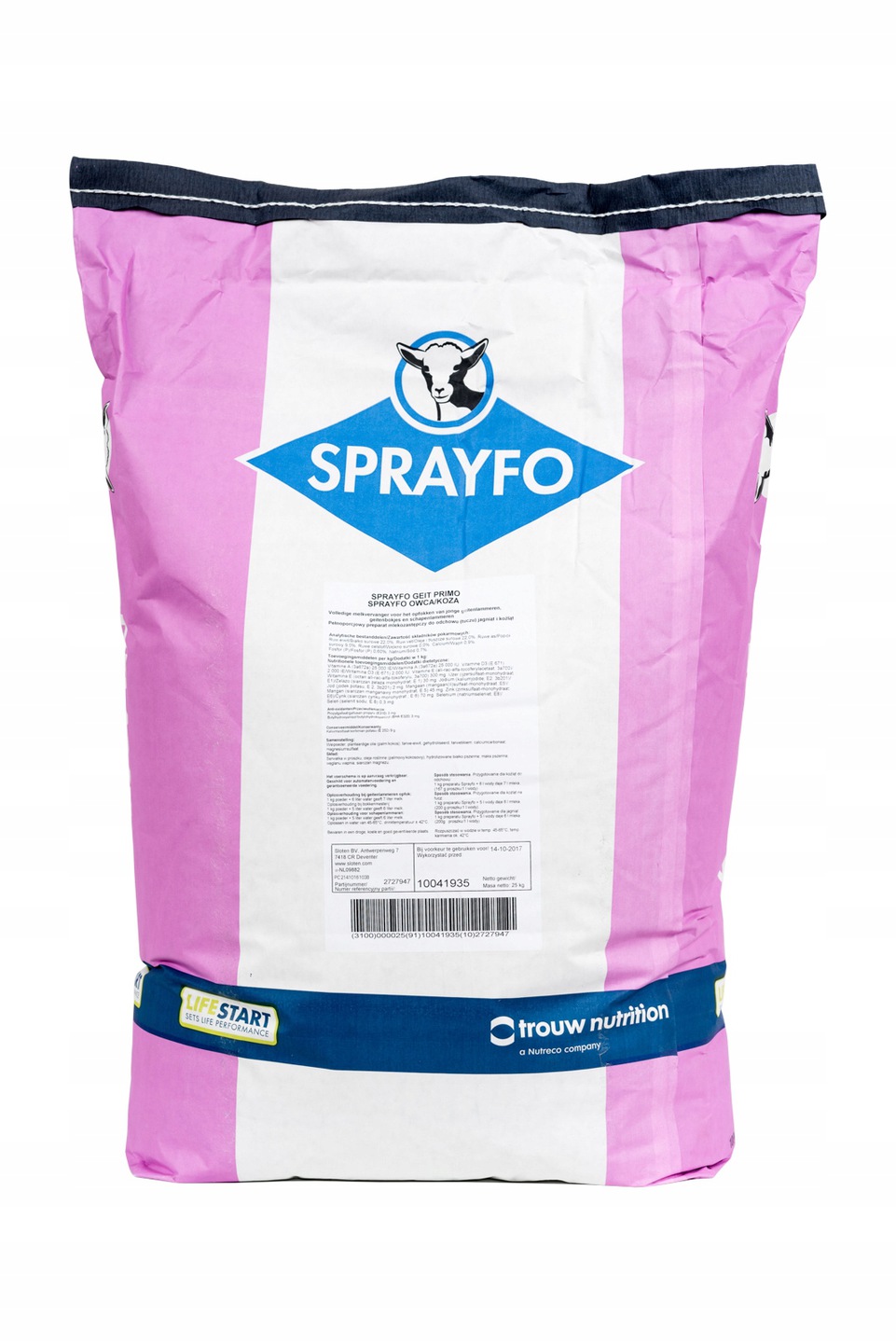 

Preparat Mlekozastępczy Dla Owcy Kozy Sprayfo Róż.