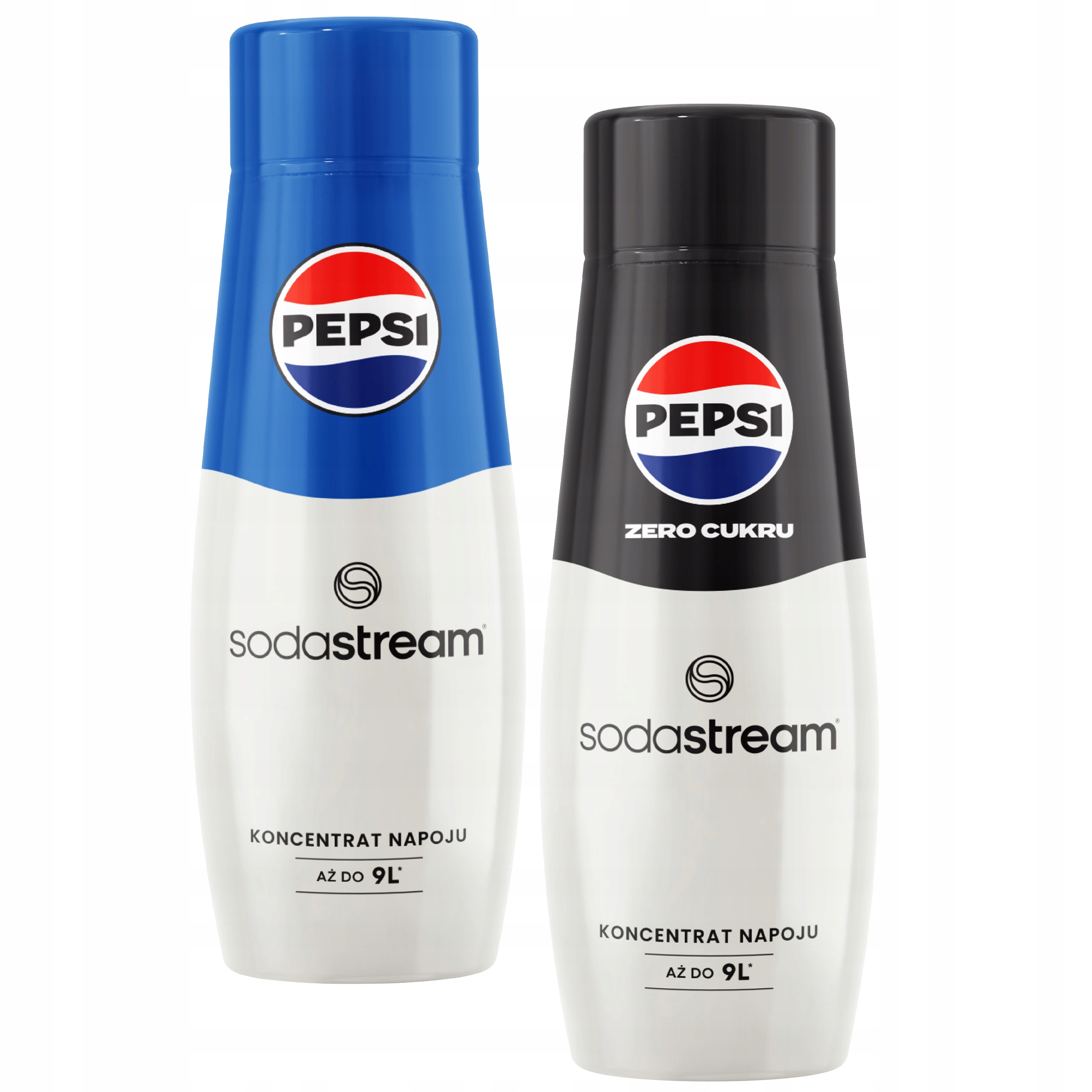 SODASTREAM Zestaw koncentratów PEPSI + PEPSI MAX