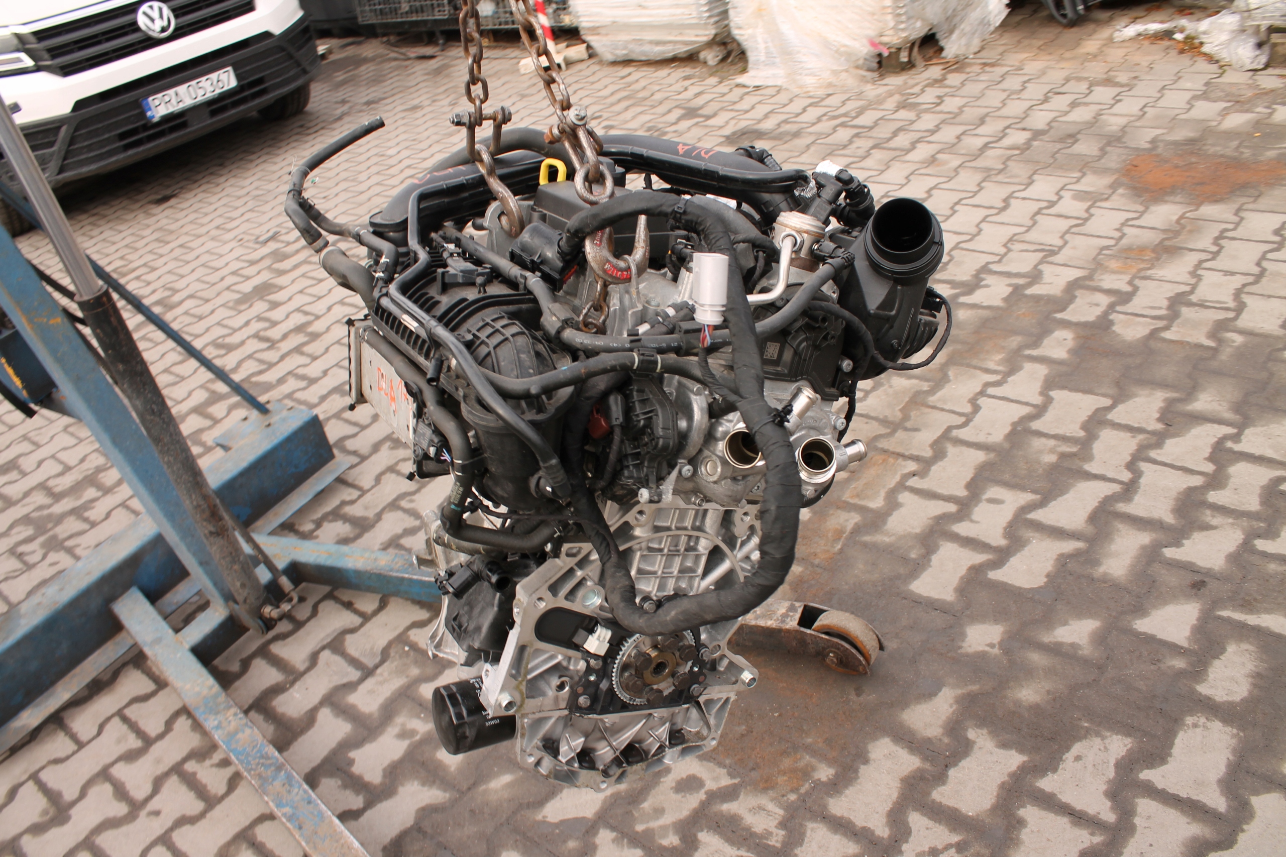 engine complete VW GOLF VIII DLA 20 TYSKM