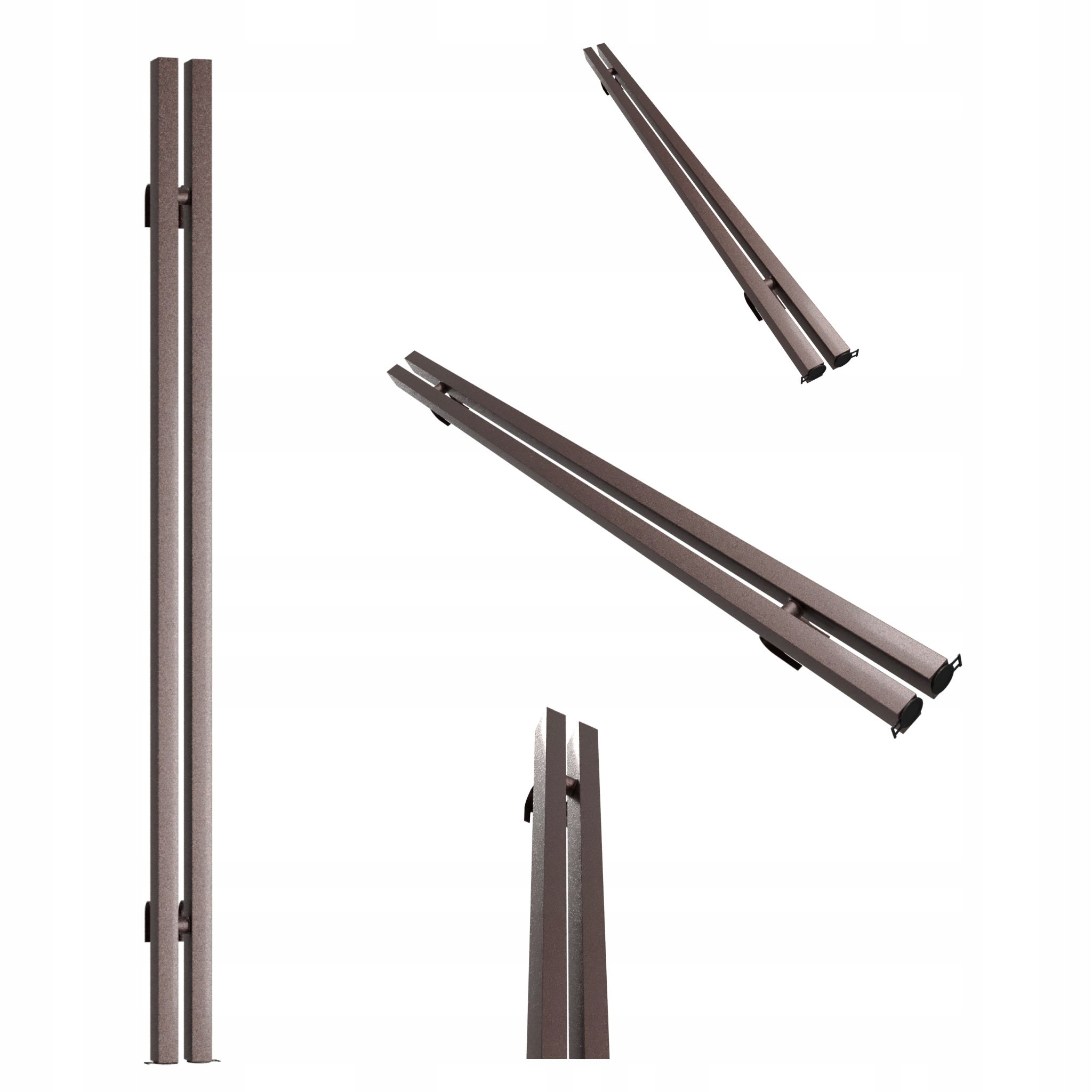 Dekorativní radiátor Bigben 100x8 bordó