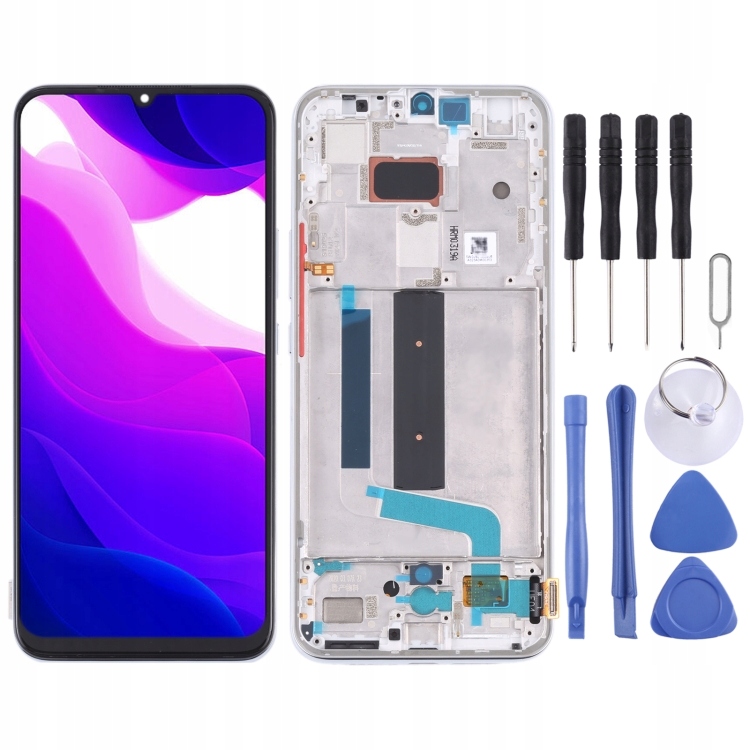 Original AMOLED LCD Screen for Xiaomi Mi 10 Lite 5G with Digitizer Full