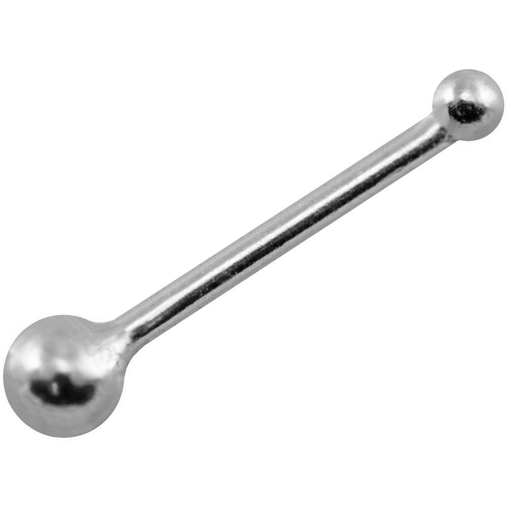 

Kolczyk do nosa kulka 1,5 mm nos srebro 0,925