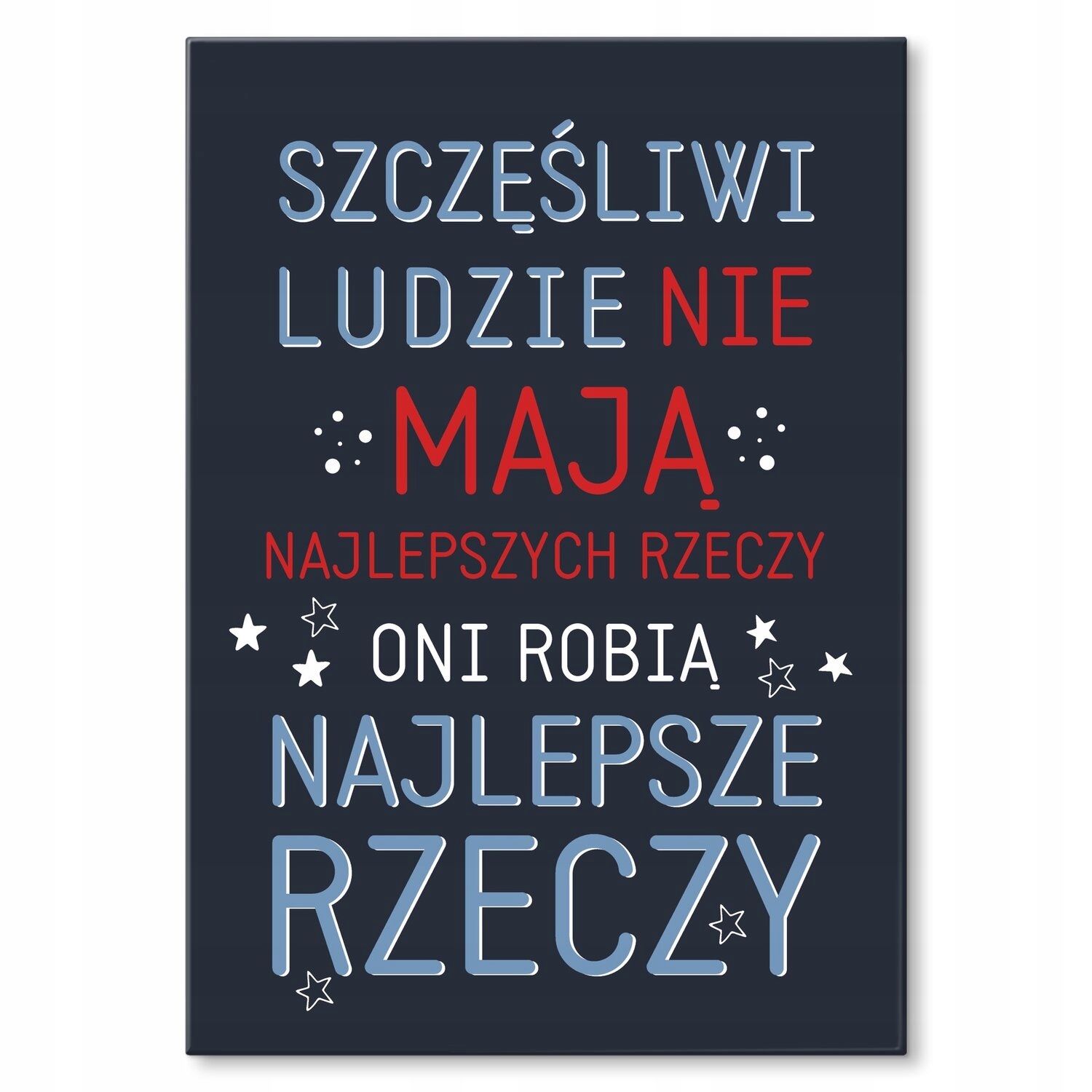 Kovový plakát Nejlepší věci Dárek 22 x 31 cm