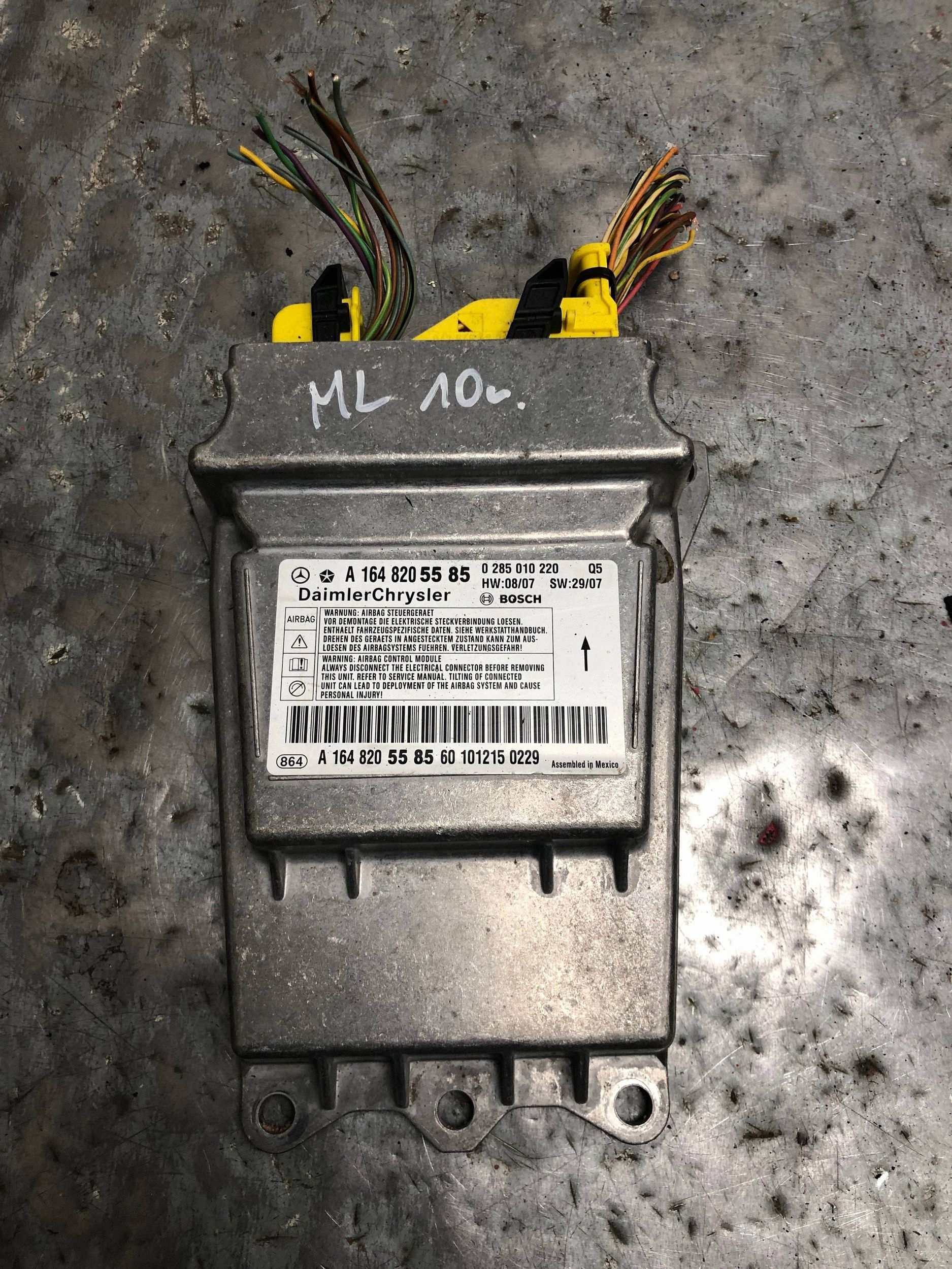 module SENSOR airbag MERCEDES ML W164 A1648205585