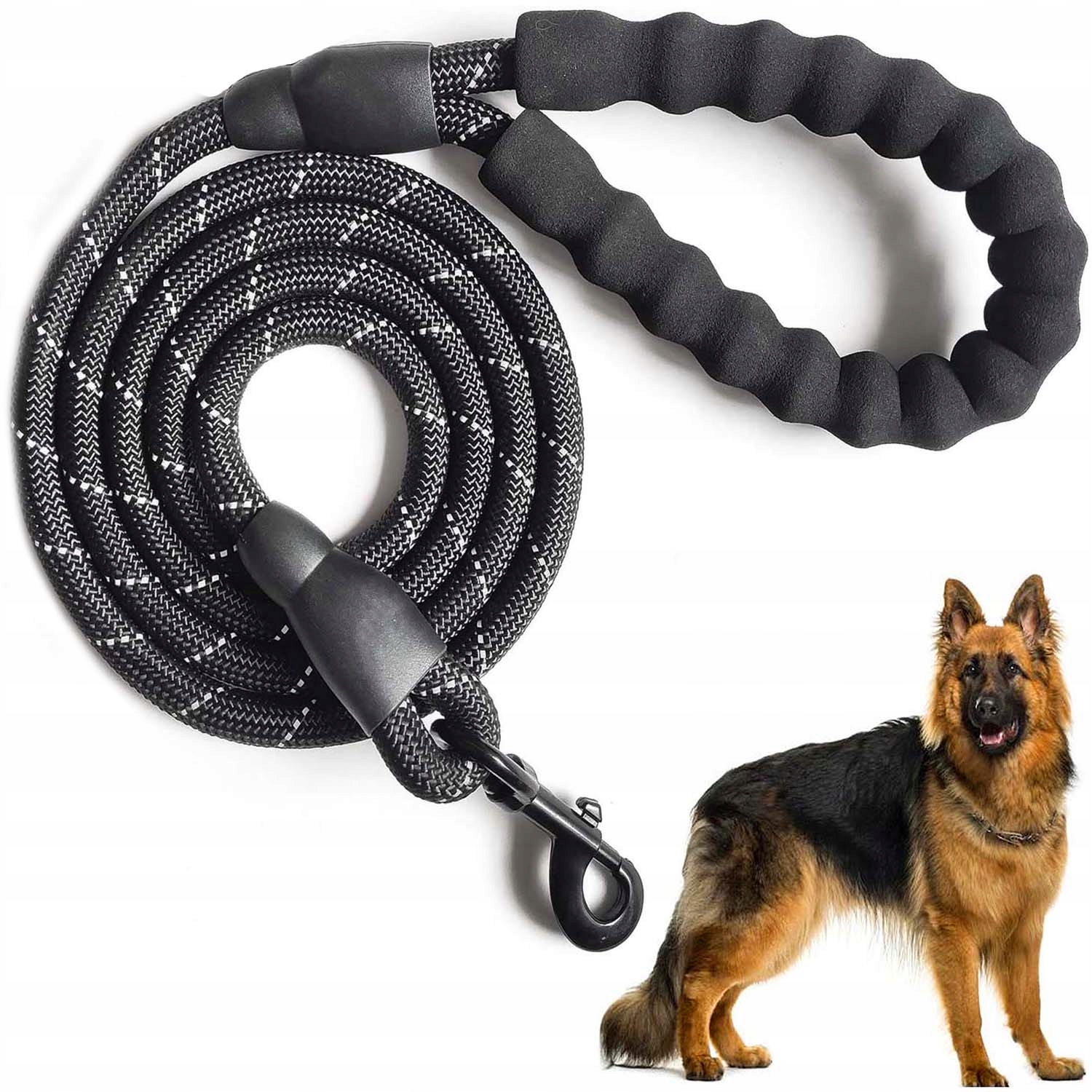 

Gruba Smycz Dla Silnych Psów Psa 300cm Mocna 49