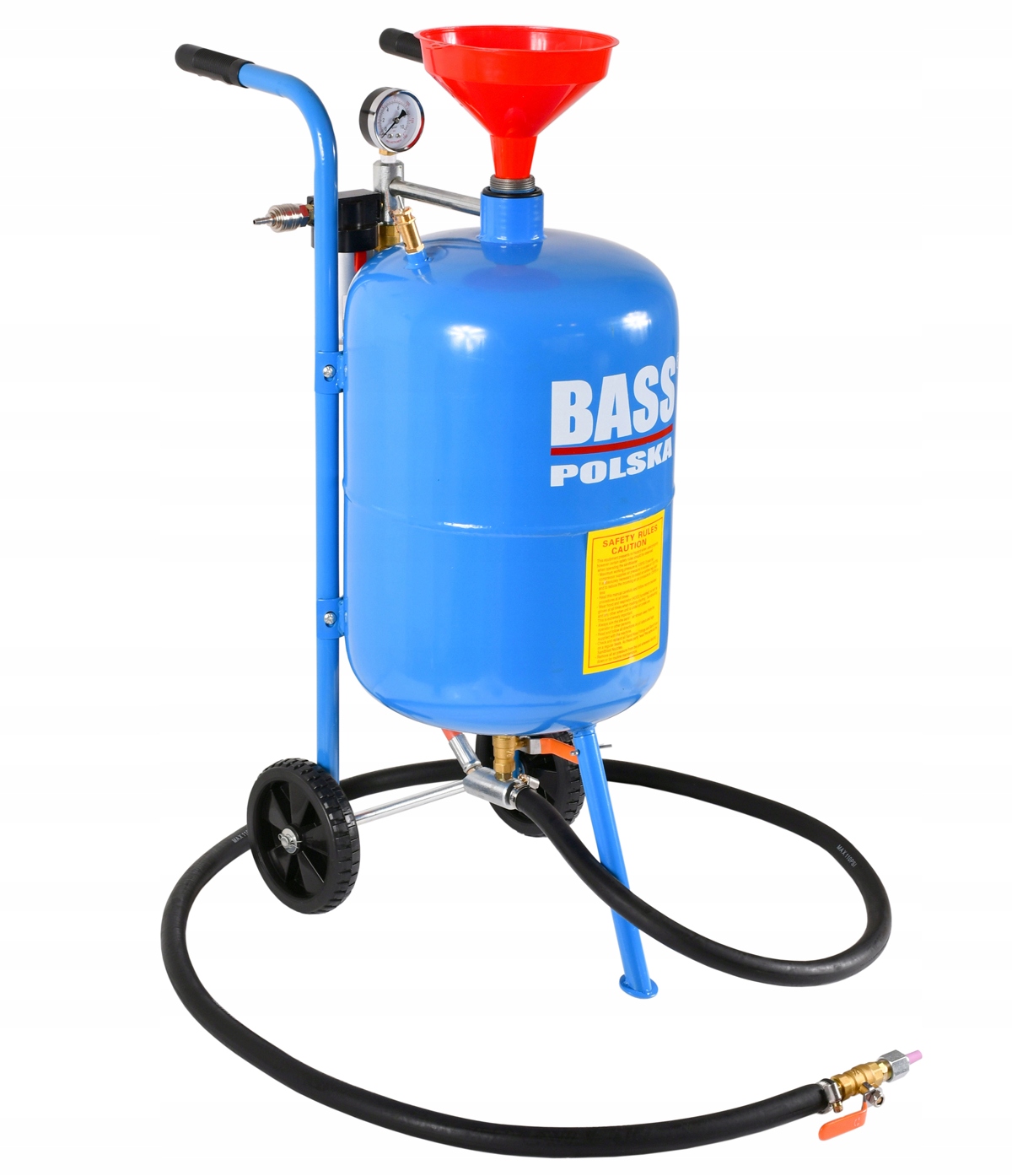 PIASKARKA SYFONOWA MOBILNA 80L MASKA +12 DYSZ BASS Rodzaj syfonowa