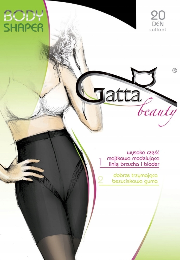 

Rajstopy Body Shaper 20 Den Gatta: daino, 5/XL