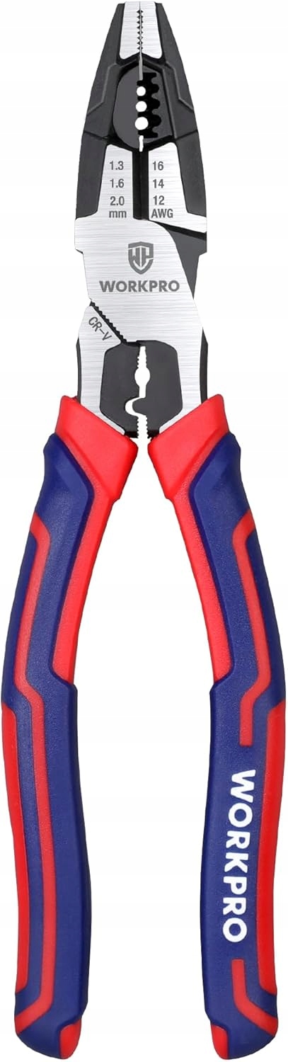 Workpro Multifunkční kleště 5v1 Odizolační Kleště Svěrák 200 mm