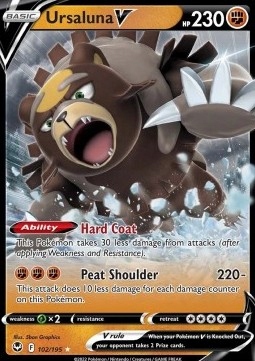 Pokemon Tcg Fighting Ursaluna V (sit 102)
