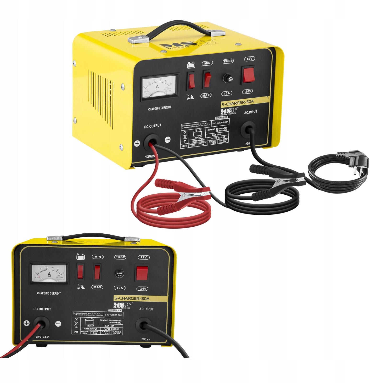 Automobilový štartovací usmerňovač nabíjania 12/24V 30A štart 130A