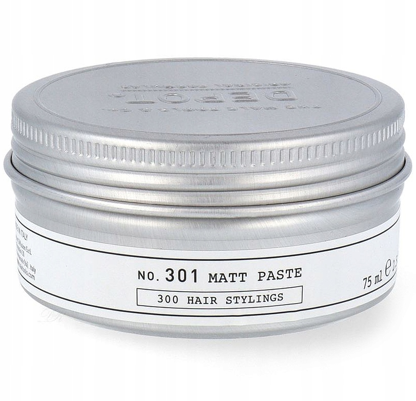 

Depot 301 Matująca pasta do stylizacji włosów 75ml
