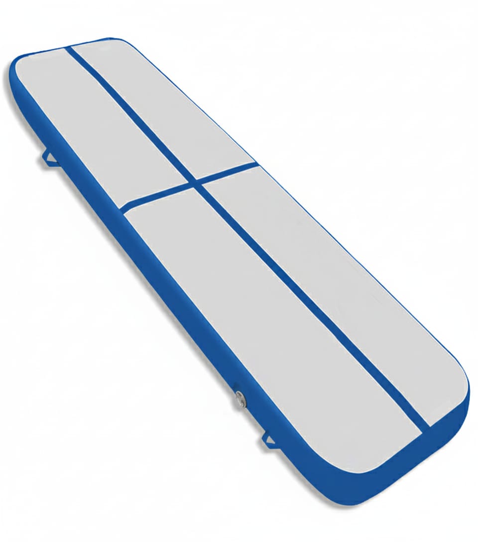 Airtrack 5 m niebieski ścieżka akrobatyczna mata gimnastyczna materac