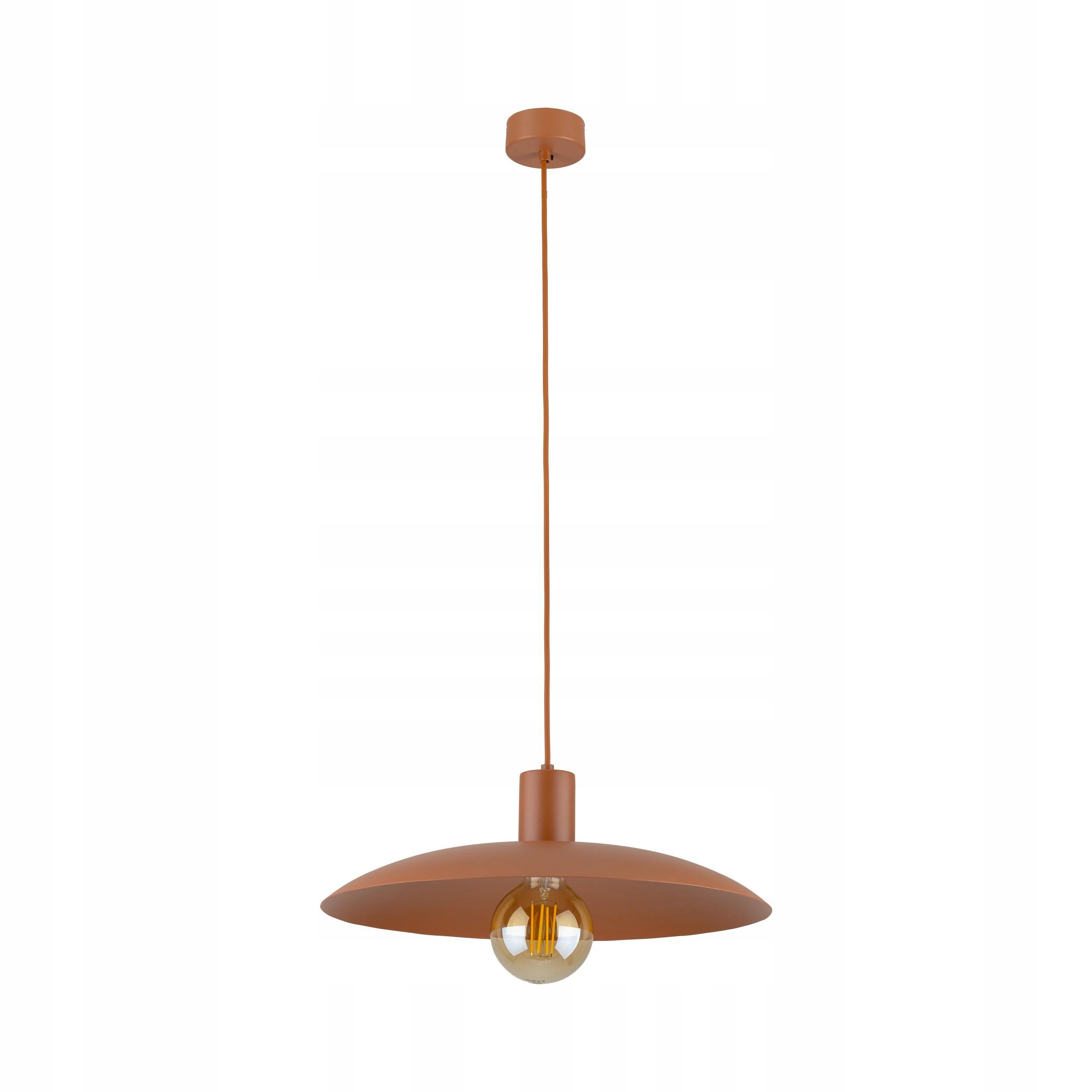 Závěsná lampa Astra cihlová 1xE27 Stropní Osvětlení Kuchyňského Pokoje IP20