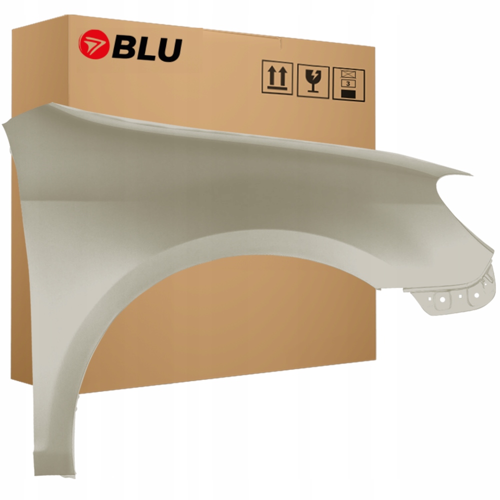 Blu Blatník Vw Golf VI 6 LR7L pravý stříbrný 08-16 přední kombi