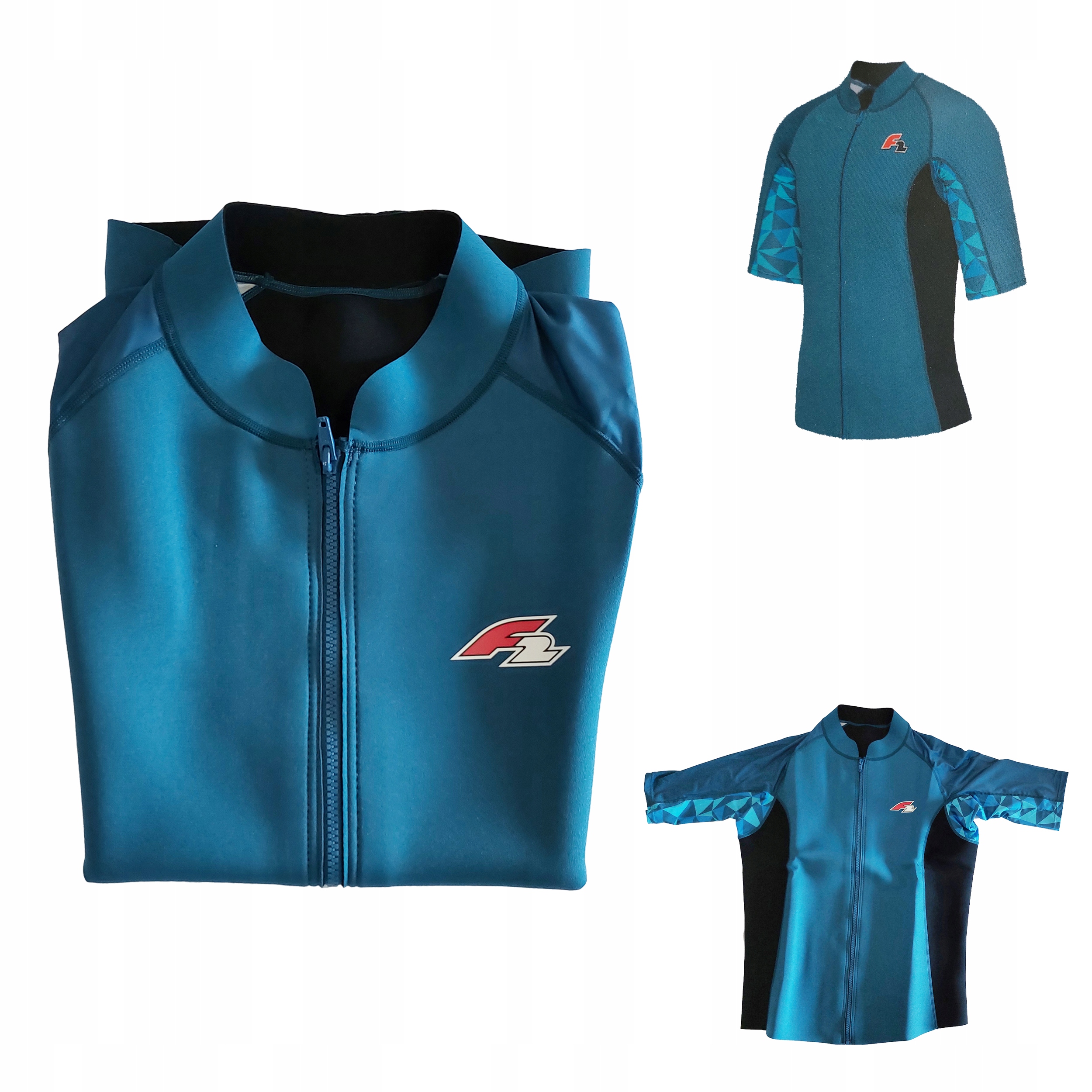 koszulka neoprenowa F2 top do pływania windsurf pianka 1,5mm krótka męska M