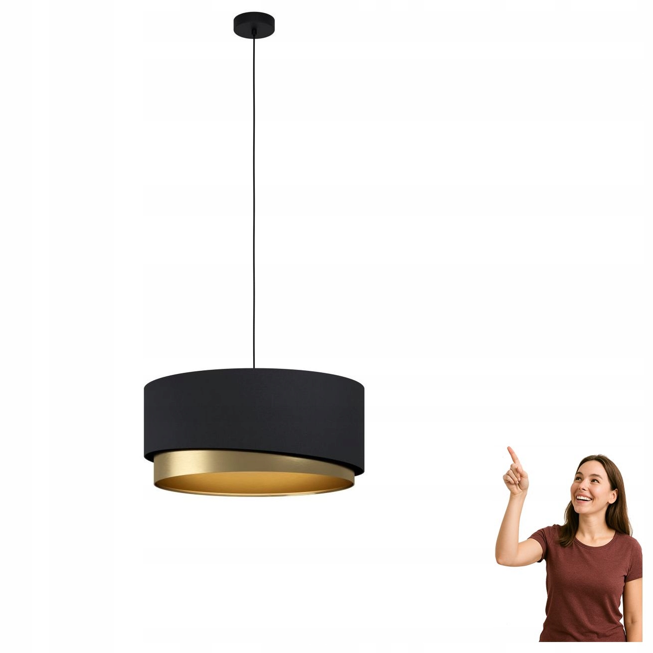 Závěsná lampa Manderline 39926 Eglo