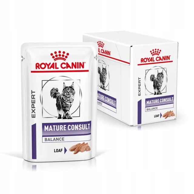 Levně Royal Canin Vet Mature Consult Balance 12x85 g pro starší kočky s nadváhou