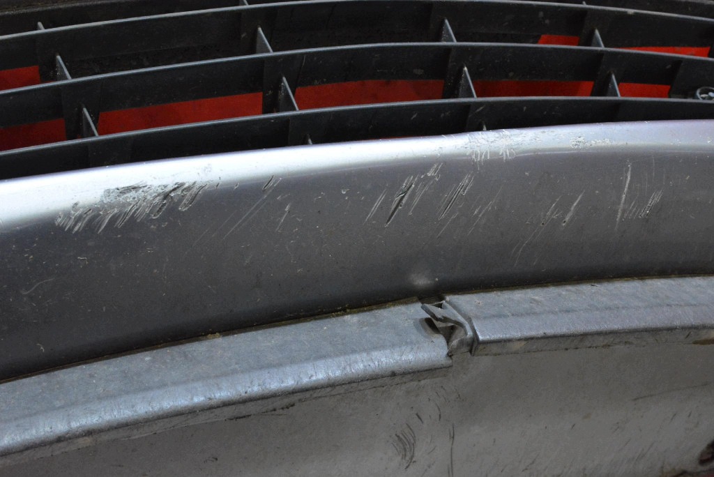bumper front front grey OPEL CORSA D 06-11