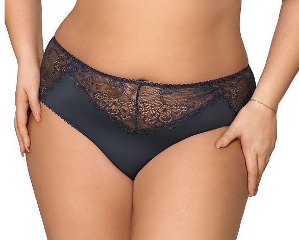 

Figi damskie Ava 1030 Graphite Koronka # XL