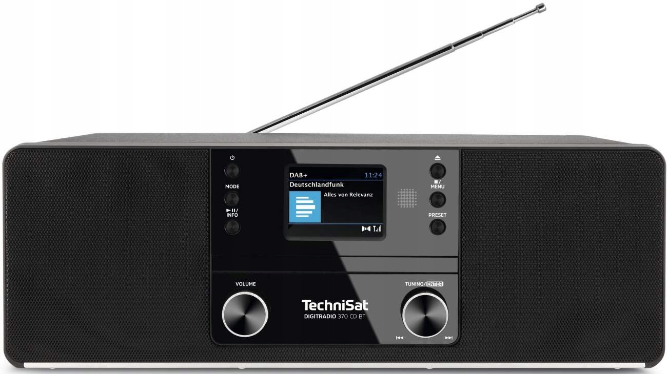 Technisat DigitRadio 370CD Bt, black, Dab /CD