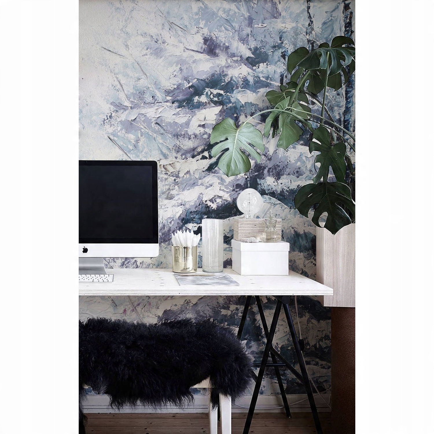 

Fototapeta ścienna Zimowy krajobraz lasu 152x104cm