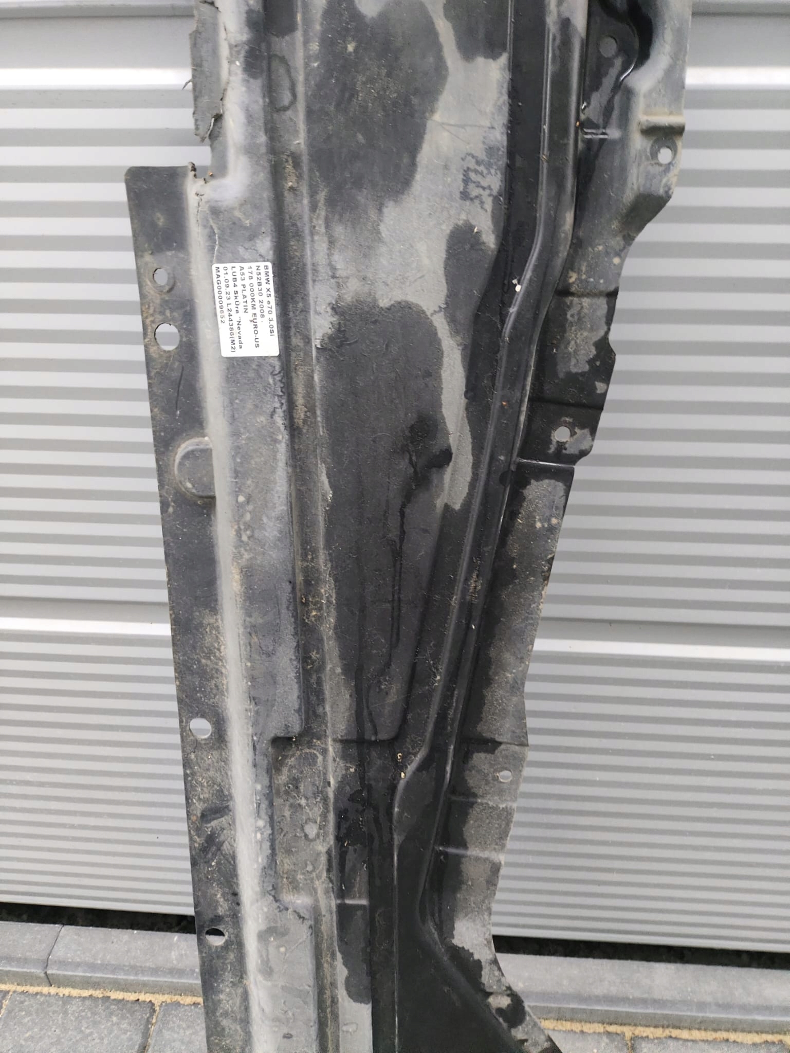 BMW X5 E70 X6 E71 cover chassis right 51757178548 7178548