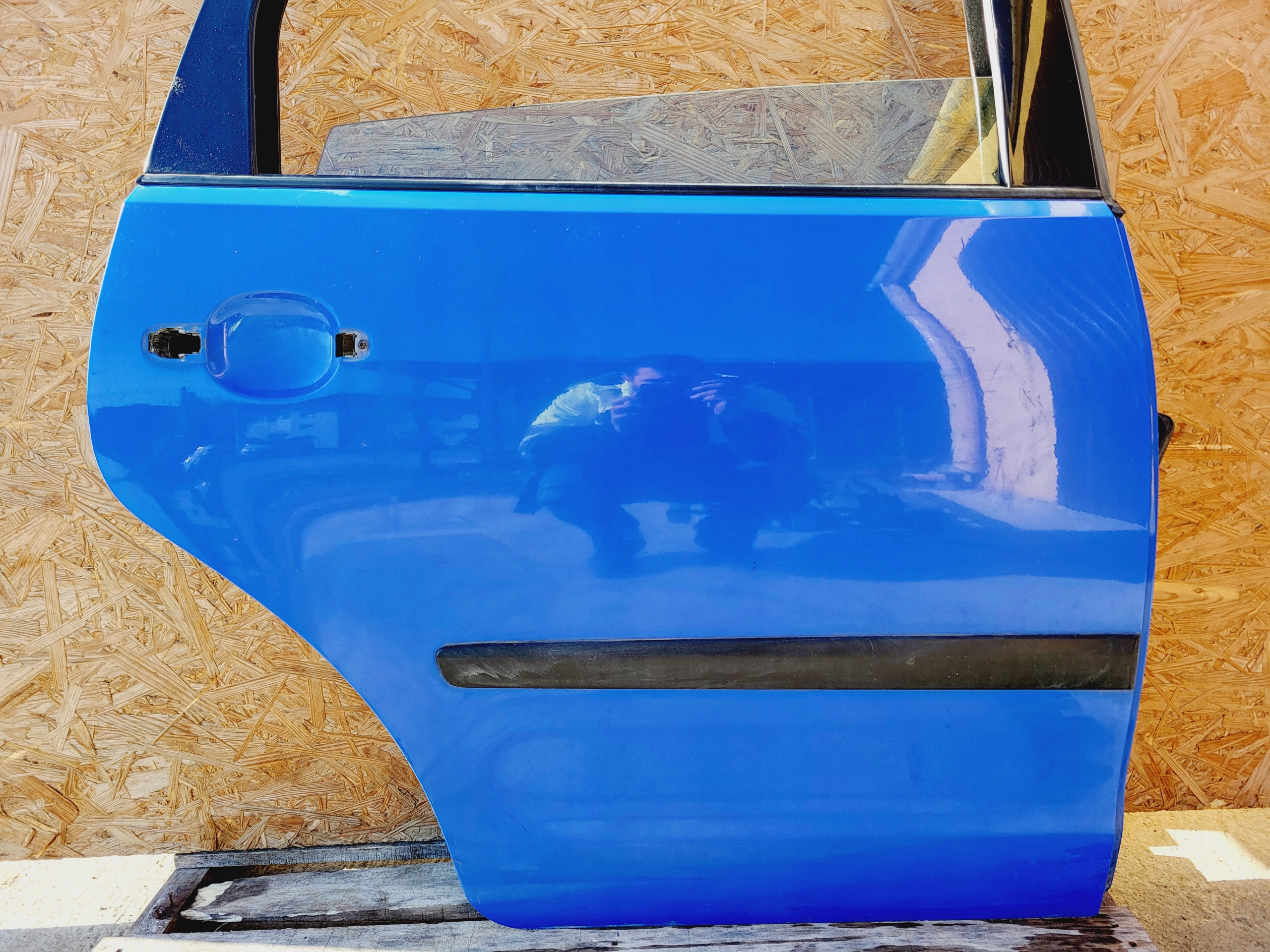 door rear part right rear. right VW POLO 9N blue HB