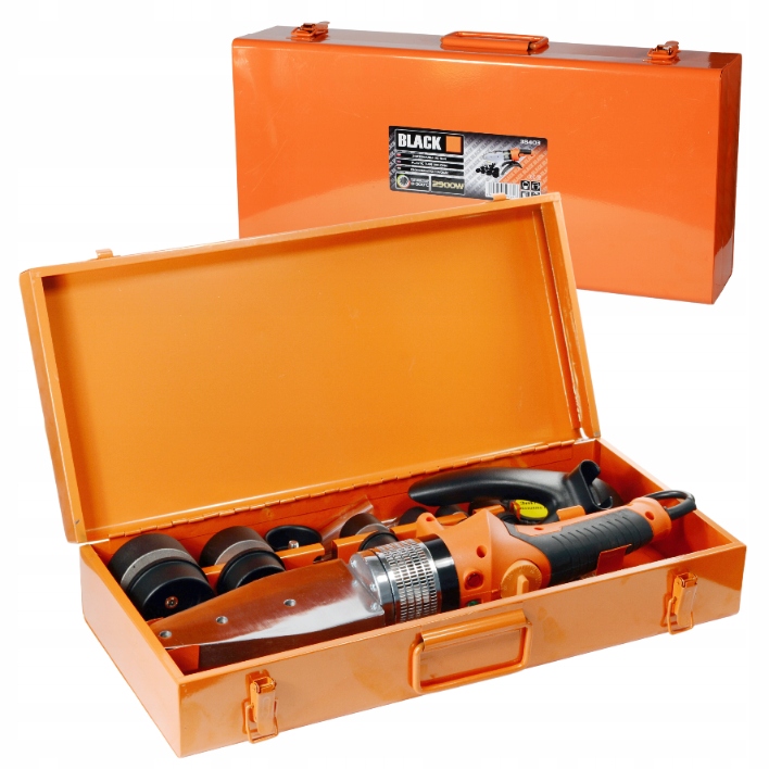 MOCNA ZGRZEWARKA DO RUR PCV PP MATRYCE 16-63MM Waga urządzenia 3 kg