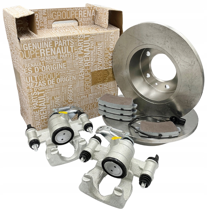 RENAULT ДИСКИ КОЛОДКИ ЗАЖИМЫ ЗАДНИЙ RENAULT MASTER 3