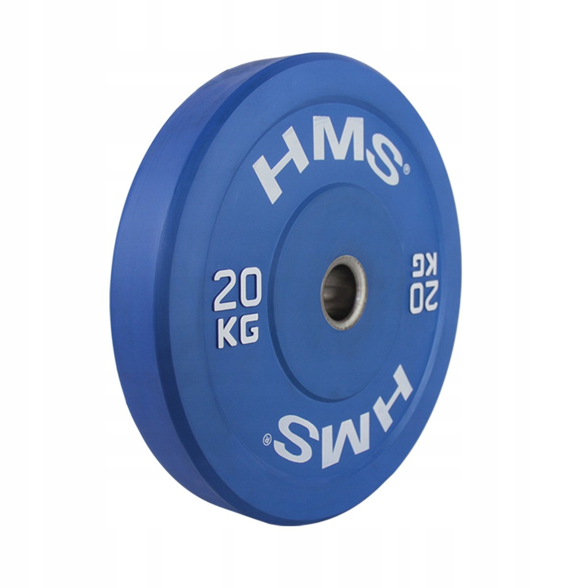 Talerz bumper olimpijski 20kg guma na gryf obciążenie krążek Hms