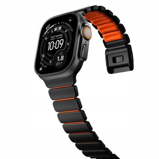 Náramok Nomad pre Apple Watch 4/5/6/7/8/9/SE 44/45 mm, z titánu Hybrid