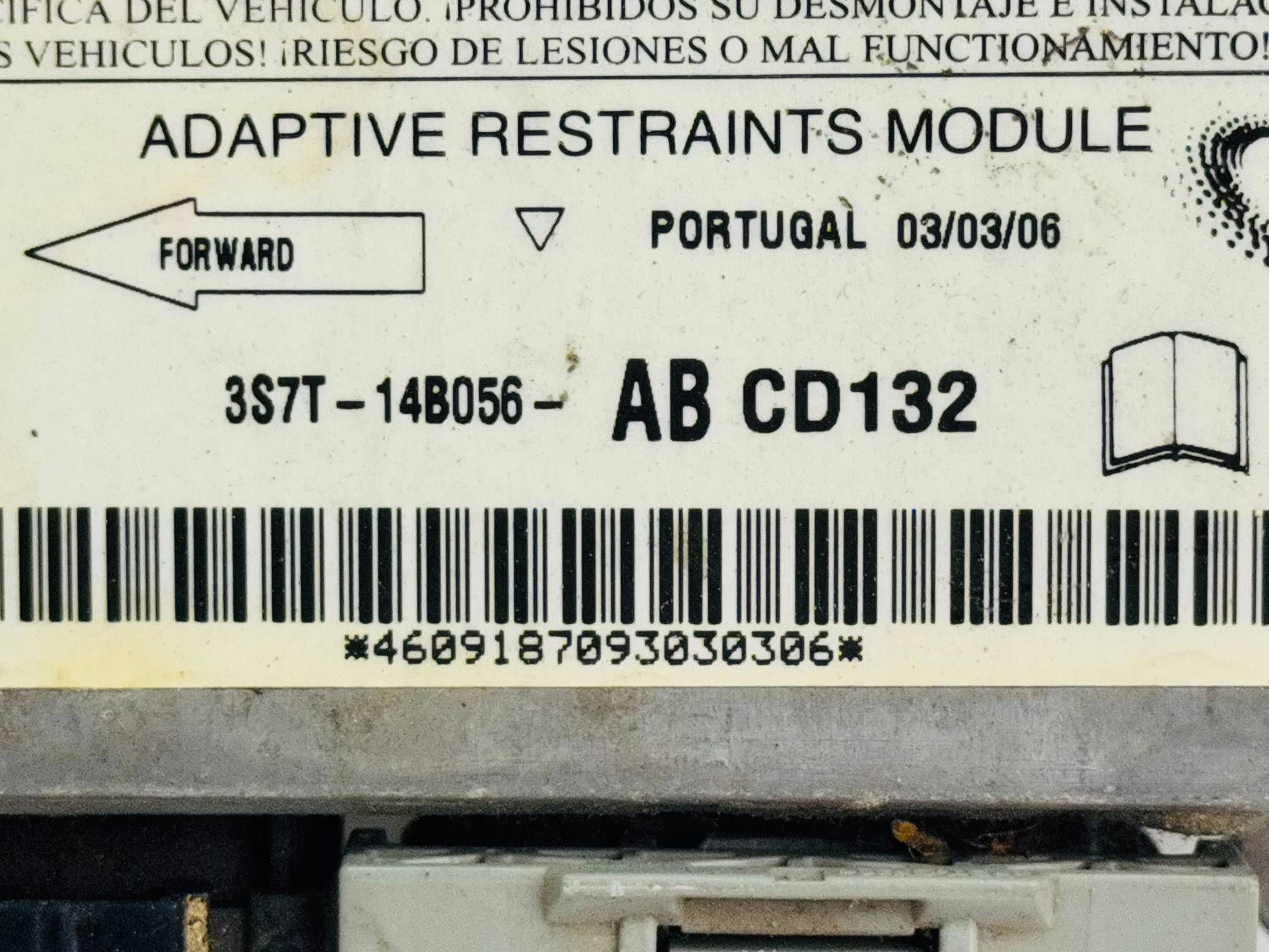 FORD MONDEO MK3 SENSOR Bedienteil airbag AIRBAG 3S7T14B056AB