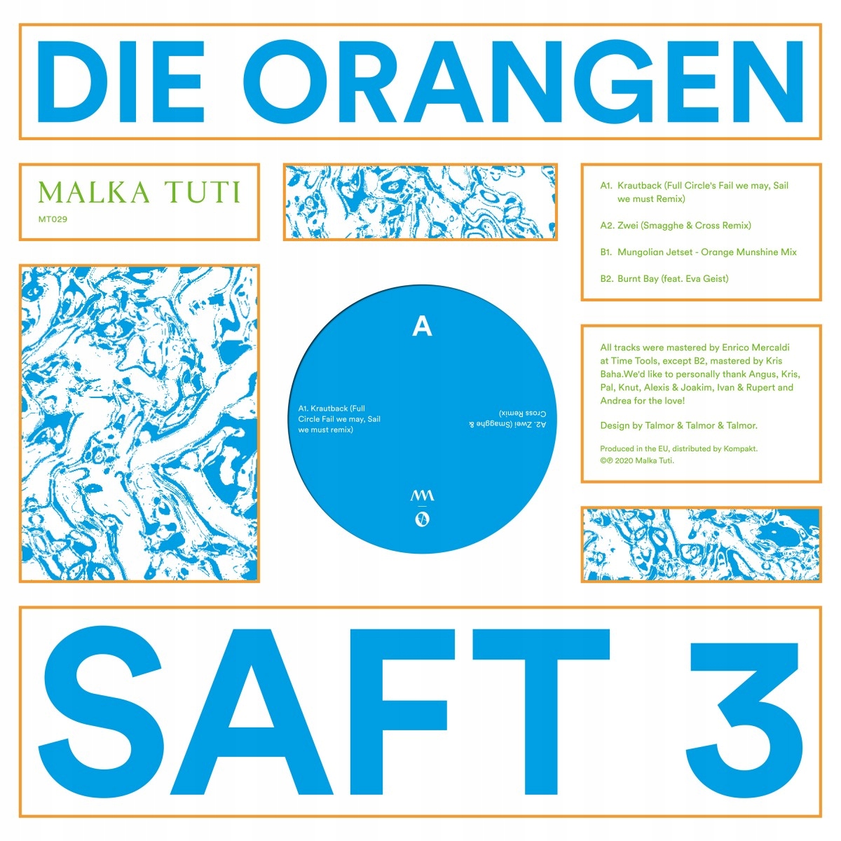 Die Orangen Saft 3 12'' Vinyl
