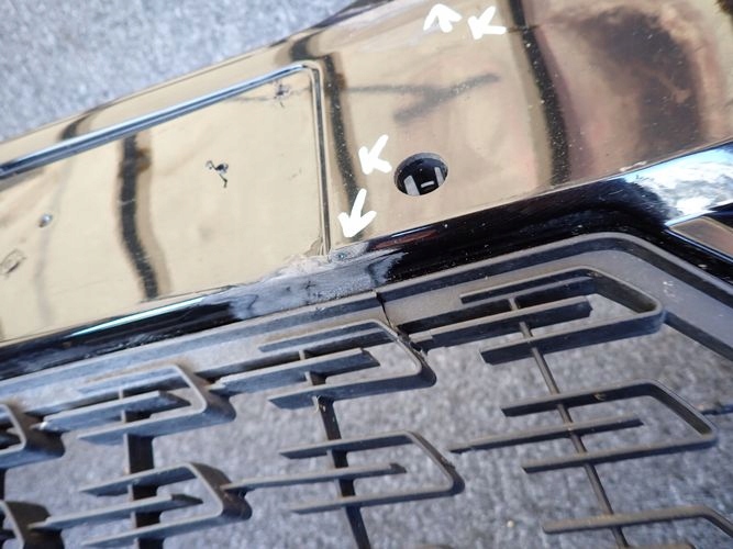 SEAT LEON III LIFT 17- FRONTSTOSSSTANGE VORNE