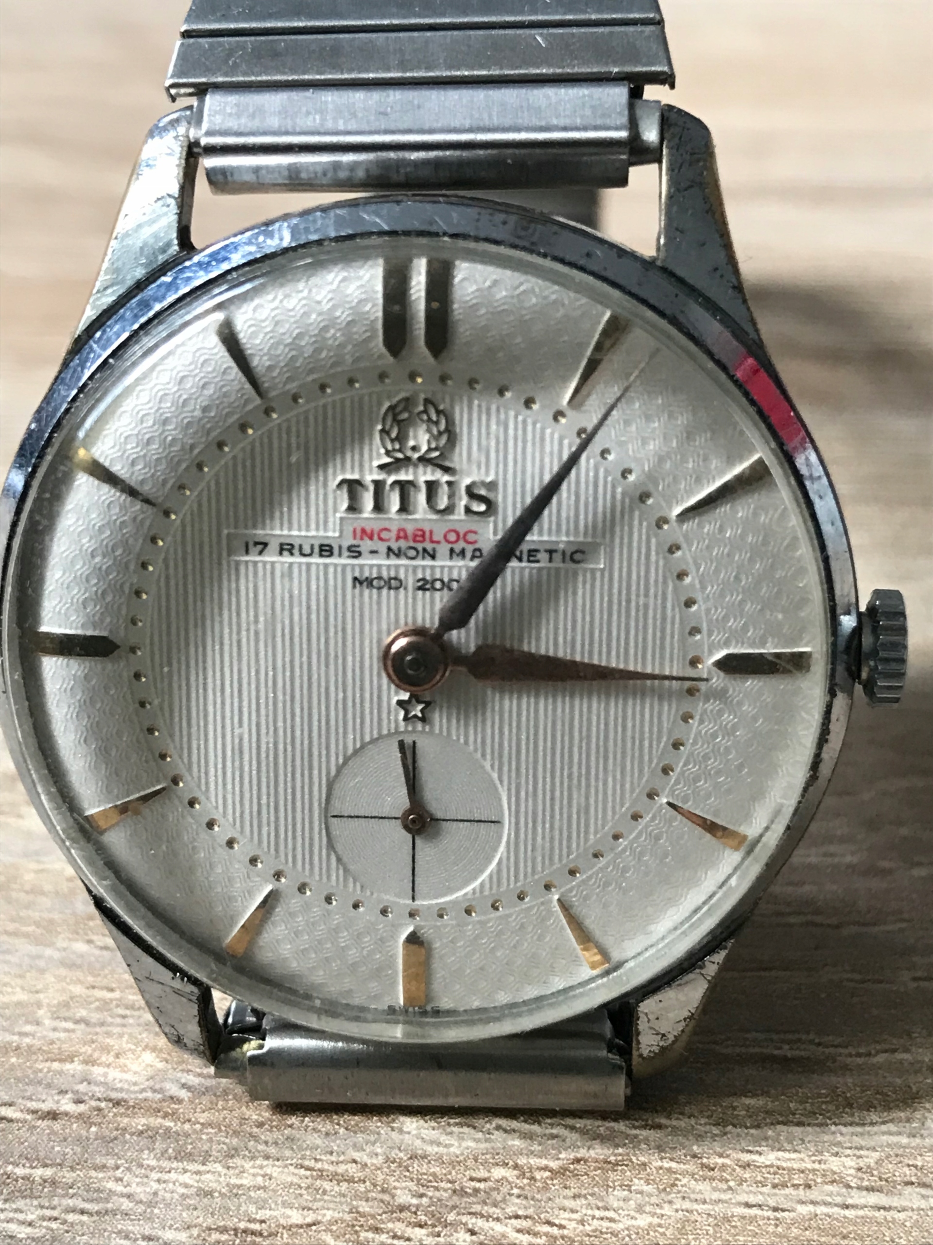 Piękny kolekcjonerski,męski Titus