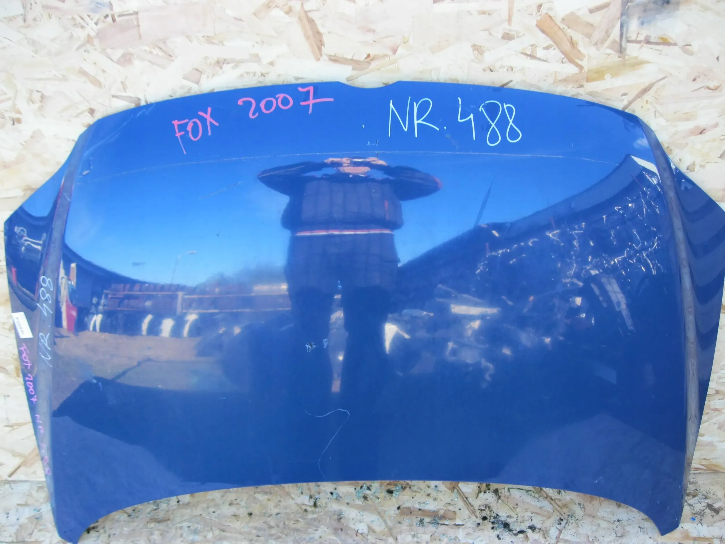bonnet front VW Volkswagen Fox 03