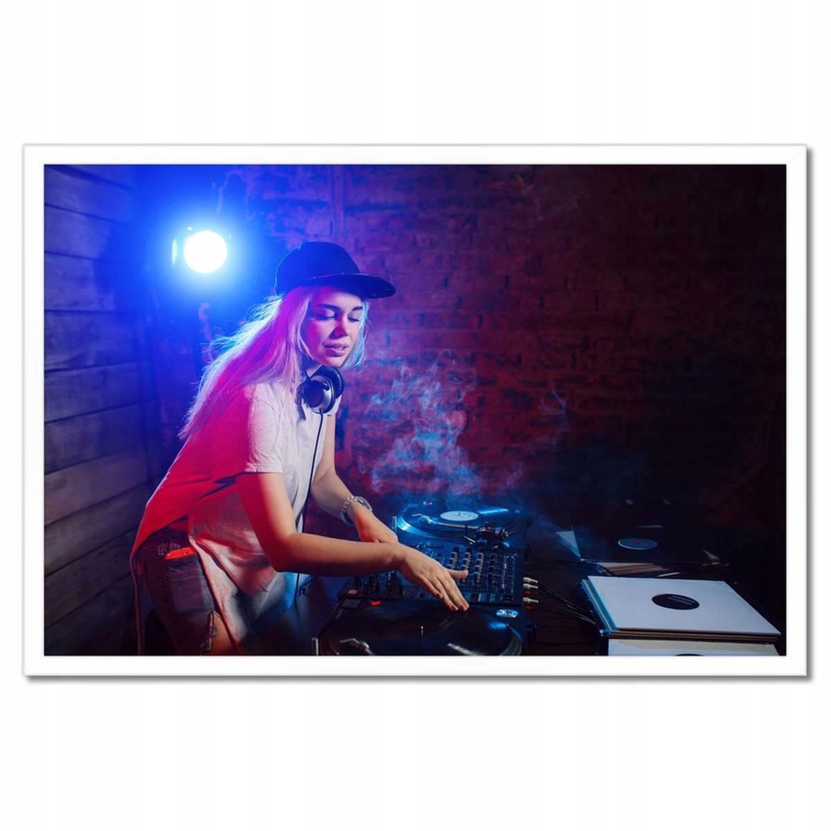 Plakáty v rámu 60x40 Dj v akci Laska Djka