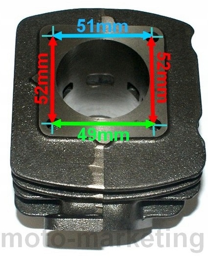 CYLINDER GŁOWICA TUNING 70cm HONDA SXR50 SXR 50 Producent inny
