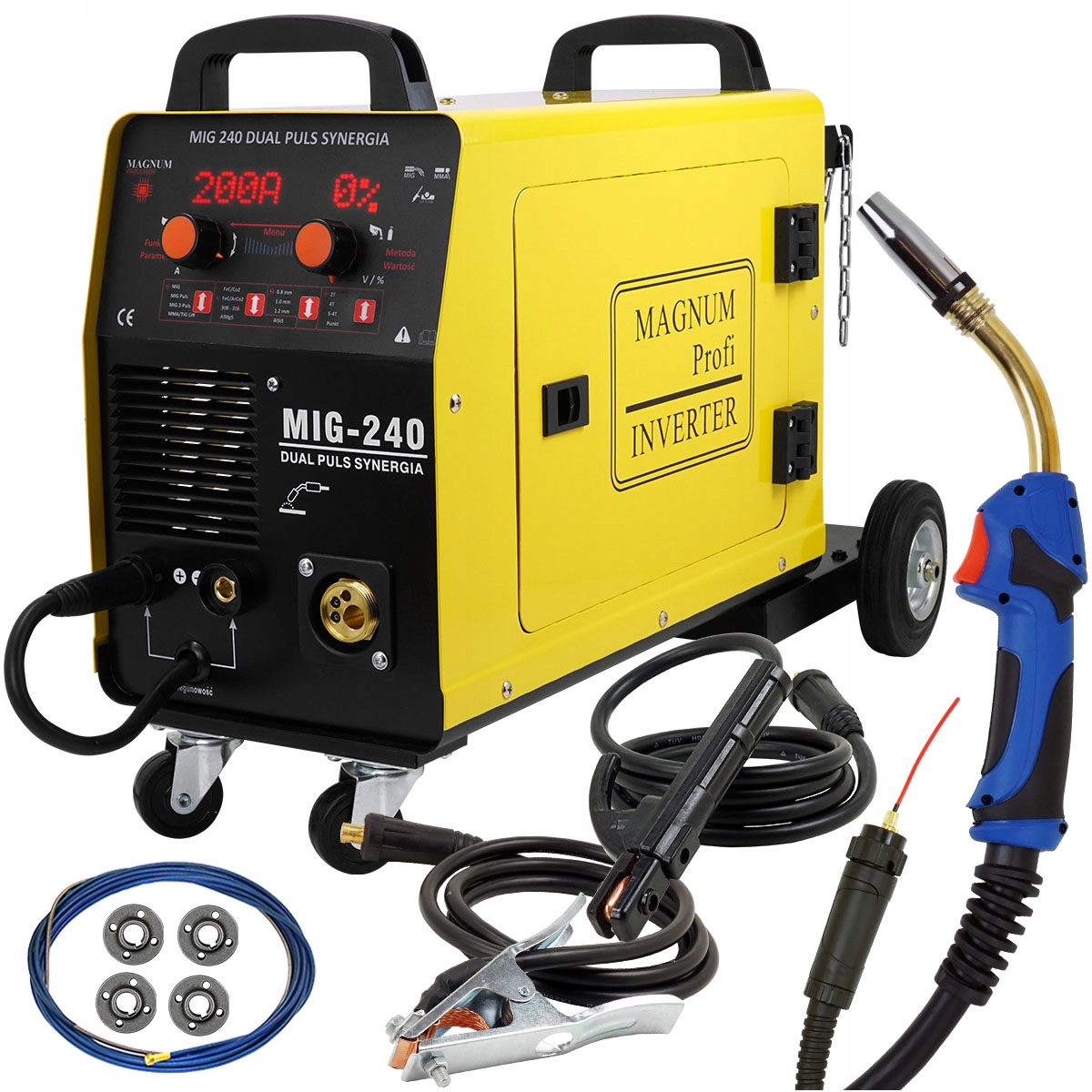 Spawarka MIGOMAT Magnum MIG 240 MMA Dual Puls