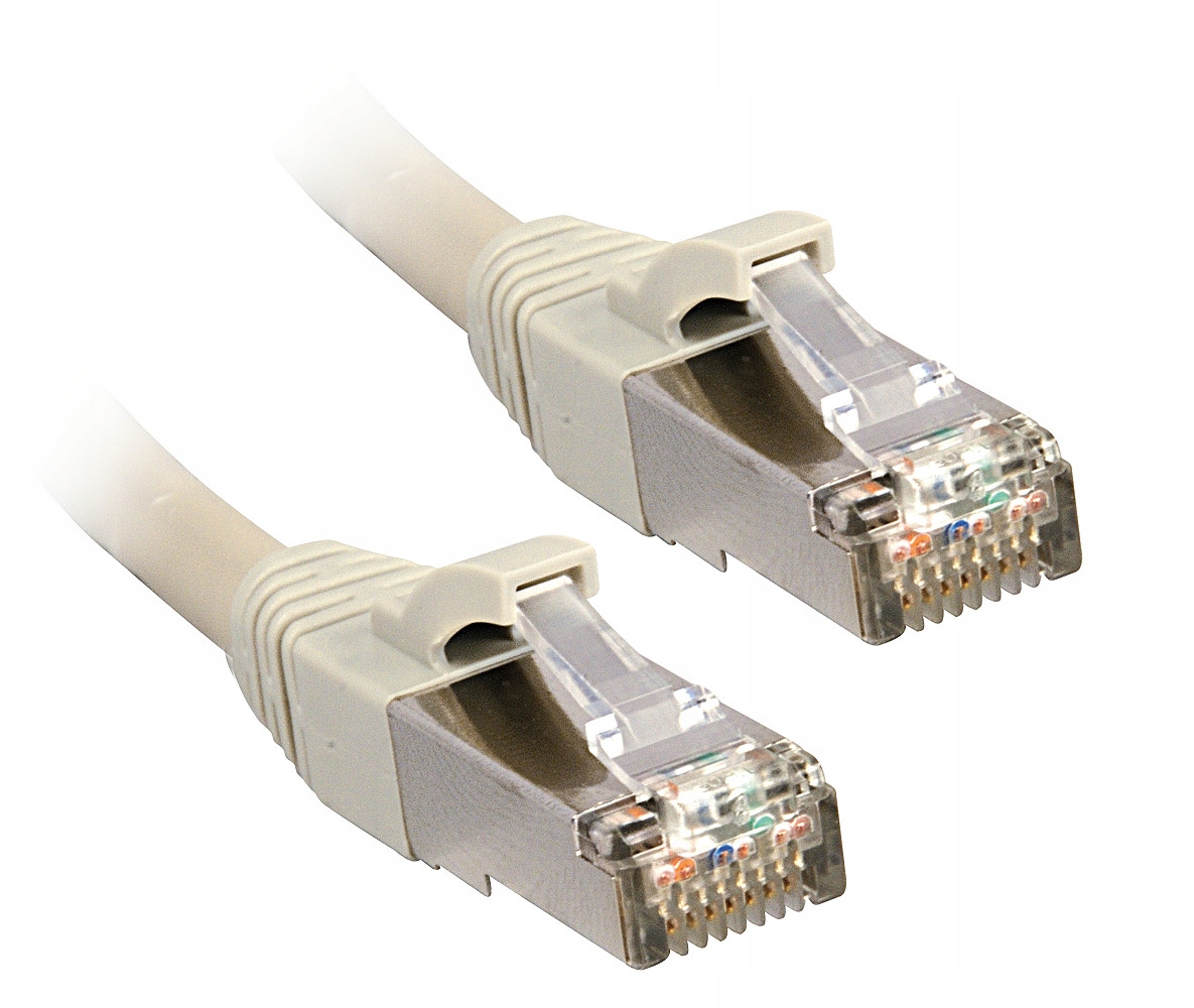 Lindy 1m Cat6 kabel sieciowy F/UTP (FTP) Szary