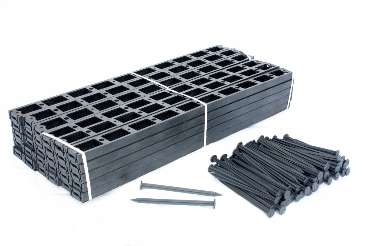 

Obrzeże Ekobord Mini 27mmORYGINAL 60 szt+180 kotew